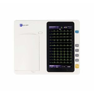 Six Channel Digital ECG Machine with Internal / External Data Storage and