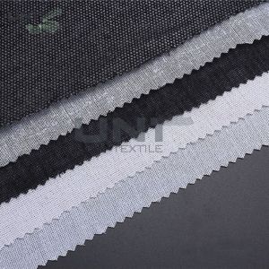 China 270gsm Resin Woven Interlining Textile Curtain Shirt Interlining on sale