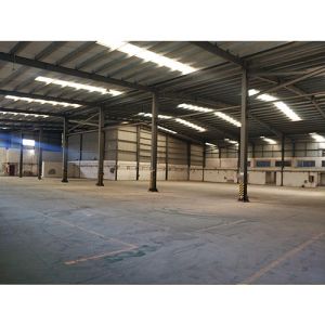Fabricated Construction Warehouse Workshop Pre Engineered Steel Structure for
