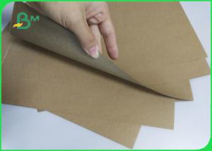 China Customized Size Kraft Liner Paper Recycled Pulp Material For Shopping Bag , Label on sale