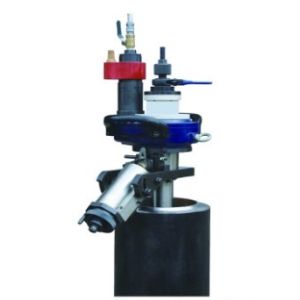 China Inside Mounted Pneumatic Pipe Beveling Machine Thick Pipe Electric Driven on sale