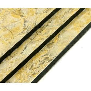 Weather Resistant ACM PVDF Marble Panel 6000mm Low Maintenance