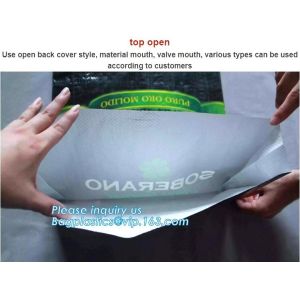 Cheap kraft paper laminated pp woven bag packing charcoal for barbecue,Resealable Poly Brown Kraft Paper Transparent Plastic W for sale