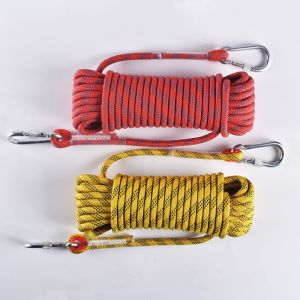 8mm Static Tree Climbing Lifeline Safety Rope For Fire Escape