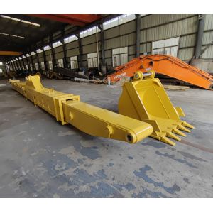 30M Excavator Telescopic Arm , CAT345 Long Reach Arm Stretch Out And Draw Back