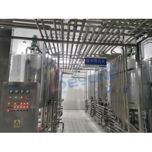 Pasteurized Milk Stirring 5000LPH Yogurt Processing Line