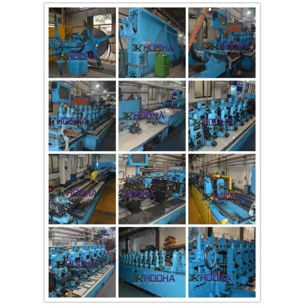Straight Seam Steel Welding Pipe Mill Line Speed 15-30m/Min