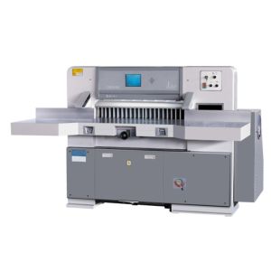 5.5kw Automatic Paper Cutting Machine With 930mm Front Table Height