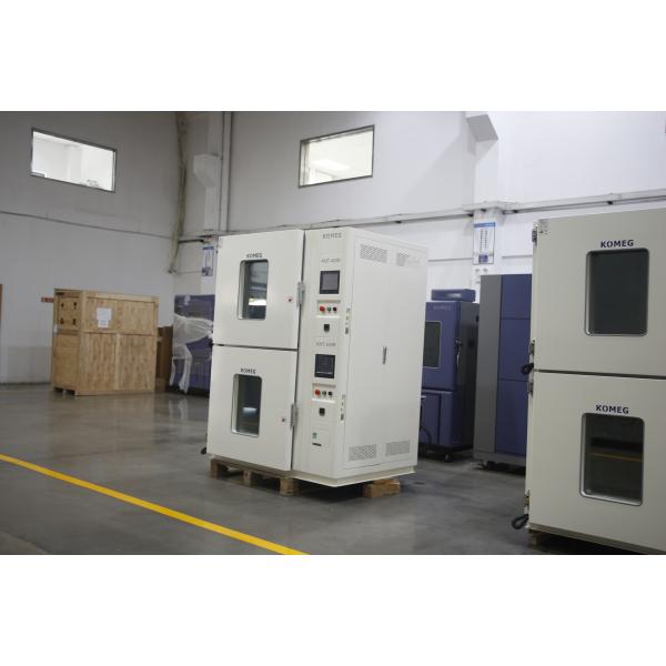408 Liter Two Zone Type High And Low Temperature Test Chamber With Two