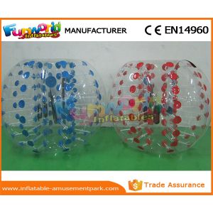 Inflatable Battle Ball Body Bumper Huge PVC / TPU Inflatable Soccer Ball for