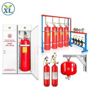 FM200 Fire Extinguisher Cabinet Alarm Fire Suppression System Extinguisher