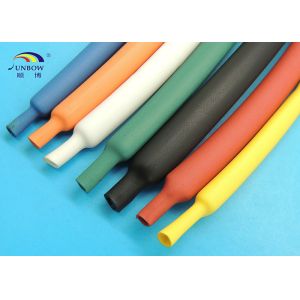 Cheap Multi Color Eco-friendly Polyolefin Heat Shrink Tubing Shrinkable 4 : 1 Shrinkage Ratio for sale