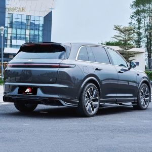 Black ABS Front Lip Side Skirt Diffuser Body BSKT Kit for Lixiang L7 L8 L9 2022