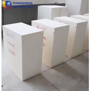 High Temperature Fused Cast Bricks Refractory Zirconia Corundum Brick AZS-41,