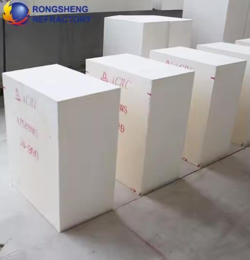 High Temperature Fused Cast Bricks Refractory Zirconia Corundum Brick AZS-41,