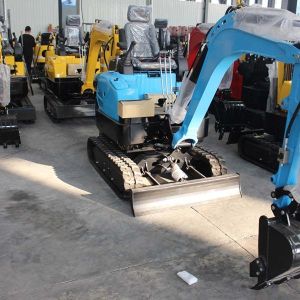 Internal Combustion Drive 1T Mini Excavator Automatic Idle Speed