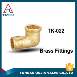Double Union Ferrule Female 90 Degree Elbow Brass Coupling Fittings