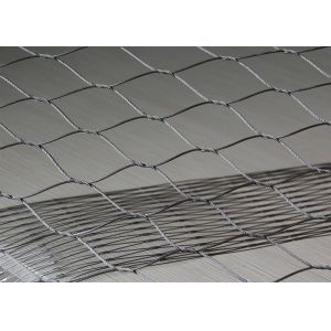 China 2mm Metal Wire Rope Trellis For Climbing Plants SUS316l 100x100mm on sale