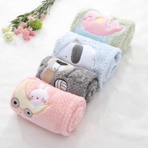 Fluffy Soft Newborn Blanket 30x40 Toddler Warm Lightweight Plush Throw