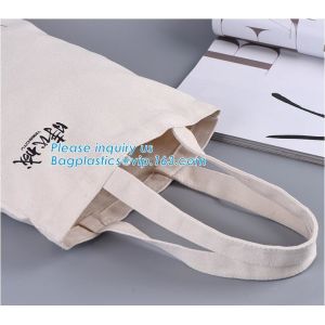 custom printed cheap natural canvas tote bag,Customize print reusable eco