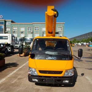 JMC Aerial Platform Truck 5 Parts of Retractable Section up to 30m,holding 2 Men
