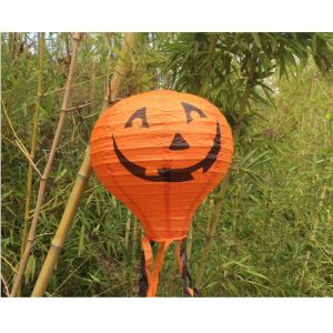 Halloween Hot Air Balloon with Paper Lantern