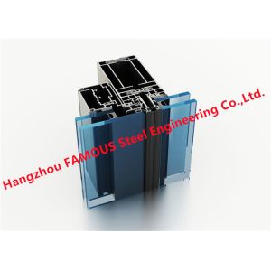 Modular 4m Unitized Glass Curtain Wall High Rise Building Construction