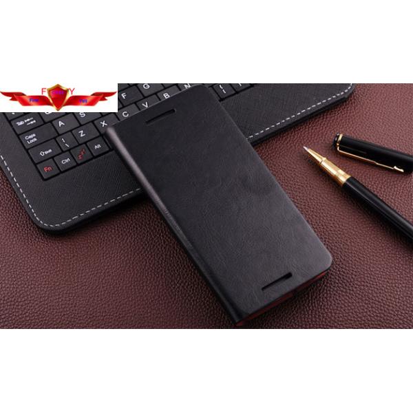 HTC M8 PU Card Holder Leather Cases Ultra Thin Multi Color Accurate Holes Design