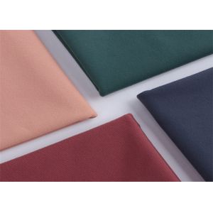 4 Way Stretch Double Interlock Polyester Spandex Weft Knitted Fabric For