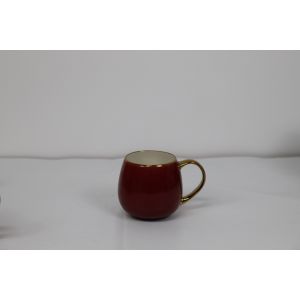 360cc fashion handgrip ball mug colorful tableware for office and home