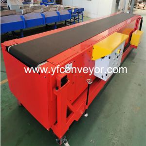 3 stages telescopic Belt Conveyor for Loading Unloading all size of trucks