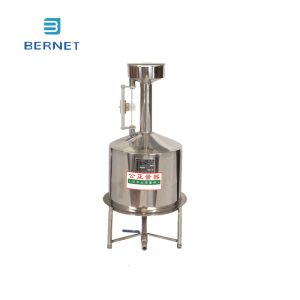 Cheap 20L Stainless Steel Industrial Liquid Measuring Tank with Base Measuring Can for Gas Station for sale