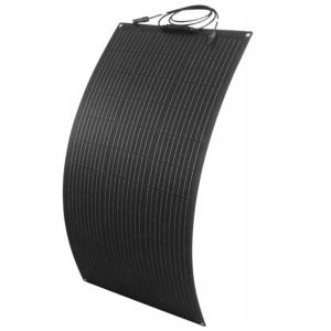 Lightweight Semi Flexible Solar Panel Bendable For Portable Generator Power