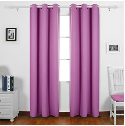Quality Durable Custom Window Curtains Three Sides With 1cm Folded Border Technics  wholesale