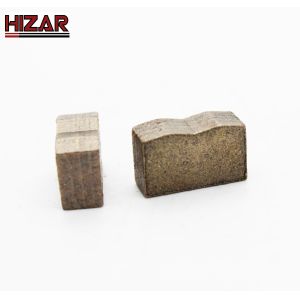 20x5.3mm Sandstone 3.5mm Steel Blank Core Bit Segment No25 Stone Cutting Segment