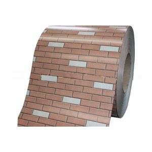 China SPCC Brick And Marble PPG Hot Dipped Galvanized Steel Sheet In Coils Long Life on sale
