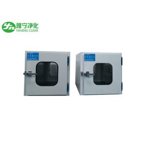 Mechanical Interlock Cleanroom Pass Box Powder Coated Cold Rolled Steel Material