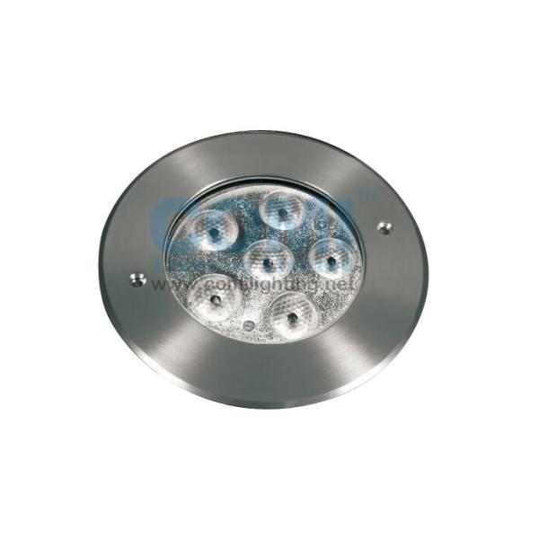 Quality 6 * 2W or 3W 18W Slim Type Design LED Underwater Pool Lights Diameter Φ160mm For Recreational Facilities wholesale