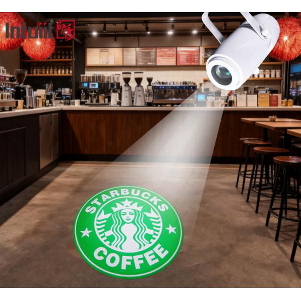 Free Custom Logo Gobo Projector Advertising Lights 40W LED Sign Wall Projection