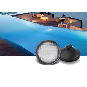 PAR56 Acrylic Swimming Pool Light 18W High Voltage GX16D Base PC Cover