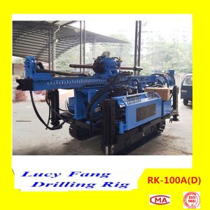 2015 Hot Sale China Crawler Mounted Hydraulic Geotechnical Drilling Rig RK-100A