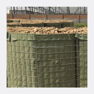 Galvanized Iron Wire 3''x3'' Welded Gabion Defensive Barrier for Effective Flood