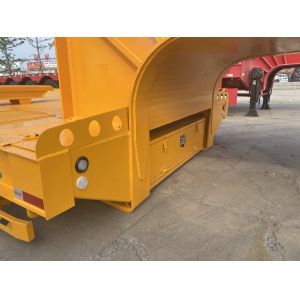 Max Payload 100 Tons CiMC 6-axis 60 T 80 120 tons lowbed semi trailer with