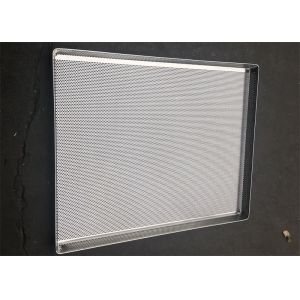 Bakery Perforated Stainless Steel Drying Tray For Fruit And Vegetable Dehydratio