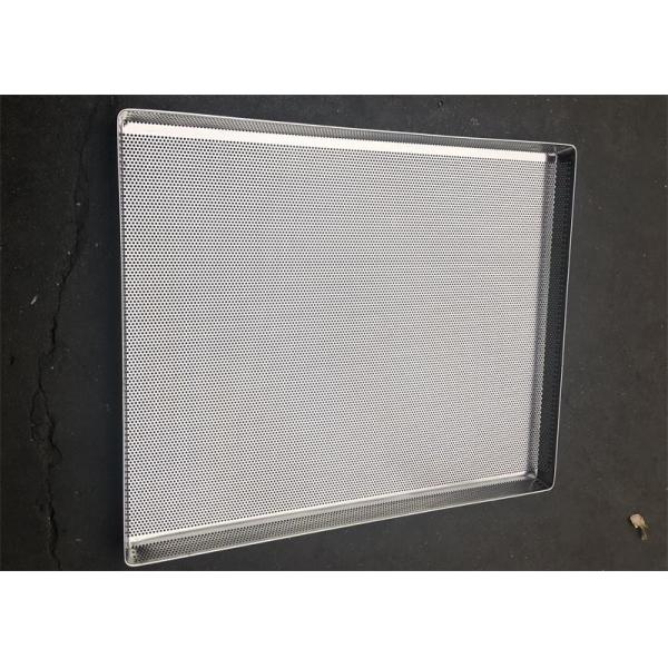Bakery Perforated Stainless Steel Drying Tray For Fruit And Vegetable Dehydratio