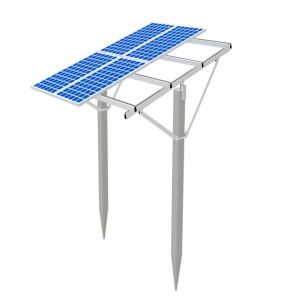 Anodized Aluminum 20 Panels Solar Ground Mount