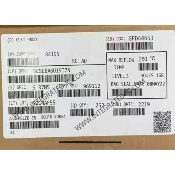 Cheap Field Programmable Gate Array 5CSEBA6U19I7N SoC FPGA - 110K Logic Elements for sale
