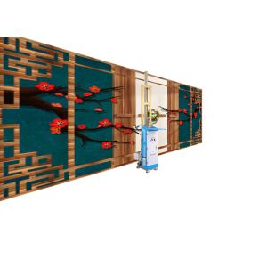 7'' Lcd Touchscreen 3d Wall Painting Printer With Inkheating Function