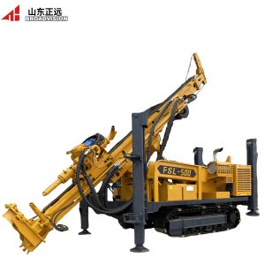 FSL500 Gradeability Geological RCD Drilling Machine With Dust Collector And 3 In