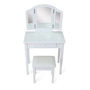 Foldable Mirrors MDF Makeup Dressing Tables 0.153m3 CBM